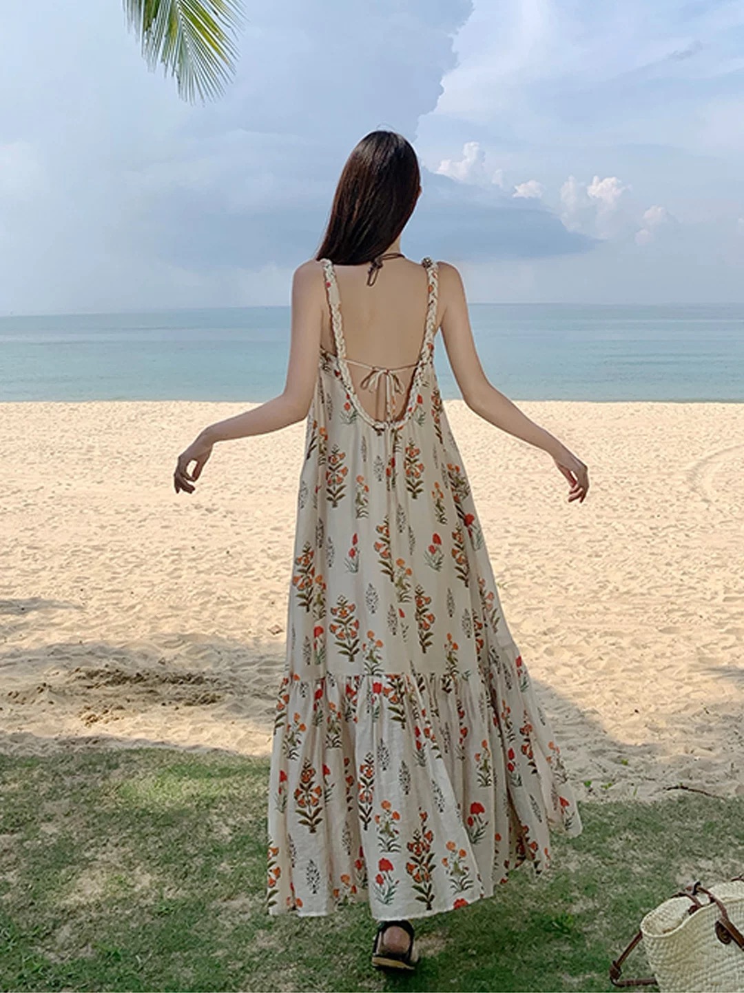 Taking slay notes floral dress CD755 images